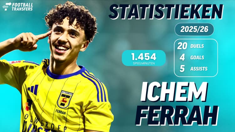 Ichem Ferrah presteert uitstekend in het shirt van SC Cambuur.