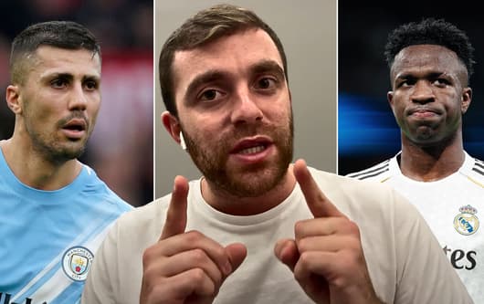 Fabrizio Romano, Rodri, Vinicius Jr