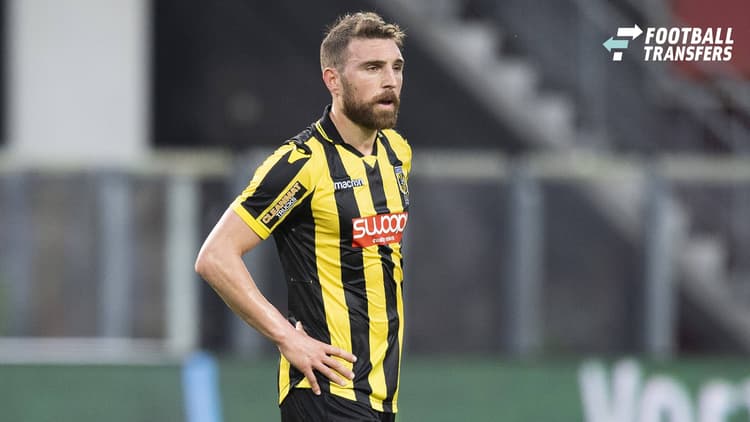 Guram Kashia in actie namens Vitesse.