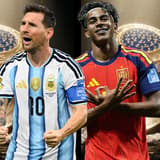 Lionel Messi, Lamine Yamal, World Cup rings