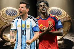 Lionel Messi, Lamine Yamal, World Cup rings