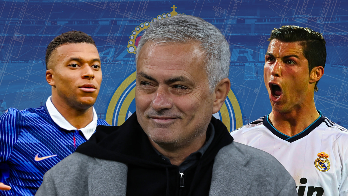 Jose Mourinho, Kylian Mbappe, Cristiano Ronaldo, Real Madrid