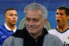Jose Mourinho, Kylian Mbappe, Cristiano Ronaldo, Real Madrid