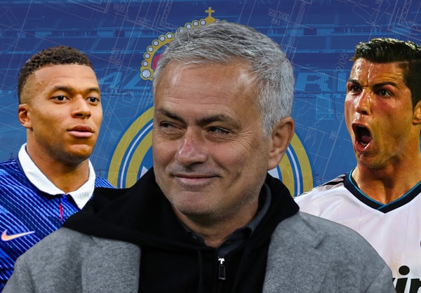 Jose Mourinho, Kylian Mbappe, Cristiano Ronaldo, Real Madrid