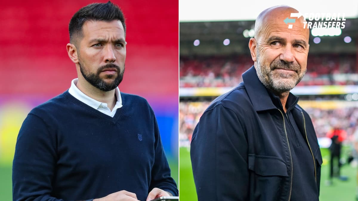 Nottingham Forest v FC Porto, UEFA Europa League FC Porto Manager Francesco Farioli Inspects the pitch ahead of the Nottingham Forest v FC Porto UEFA Europa League match at the City Ground, West Bridgford, England on 16 April 2026 Credit: Lee Keunek...