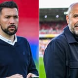 Nottingham Forest v FC Porto, UEFA Europa League FC Porto Manager Francesco Farioli Inspects the pitch ahead of the Nottingham Forest v FC Porto UEFA Europa League match at the City Ground, West Bridgford, England on 16 April 2026 Credit: Lee Keunek...