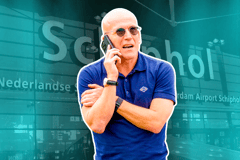 Alex Kroes, Ajax, Schiphol