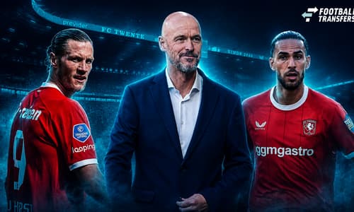 Erik ten Hag, Ramiz Zerrouki, Wout Weghorst, FC Twente