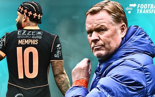 Memphis Depay, Ronald Koeman, Oranje