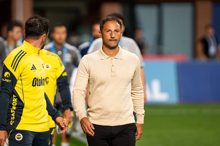 Domenico Tedesco, de nieuwe trainer van Fenerbahçe.