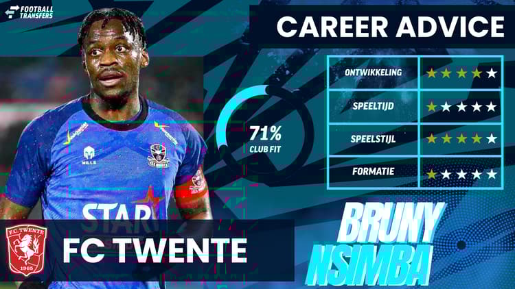 De Club Fit van Bruny Nsimba met FC Twente.