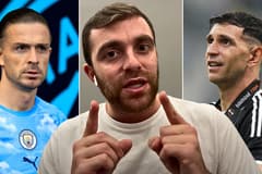 Fabrizio Romano, Jack Grealish, Emiliano Martinez