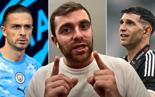 Fabrizio Romano, Jack Grealish, Emiliano Martinez