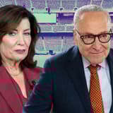 New York governor Kathy Hochul, New York Senator Chuck Schumer