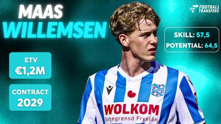Maas Willemsen ontwikkelt zich uitstekend bij SC Heerenveen