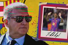 Joan Laporta, Marcus Rashford, Barcelona