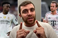 Vinicius Jr, Fabrizio Romano, Harry Kane