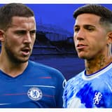 Eden Hazard, Enzo Fernandez, Chelsea