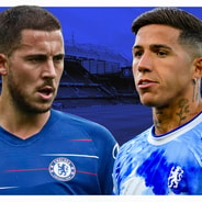 Eden Hazard, Enzo Fernandez, Chelsea