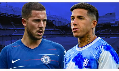 Eden Hazard, Enzo Fernandez, Chelsea
