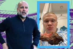 Pep Guardiola, Erling Haaland