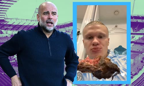 Pep Guardiola, Erling Haaland