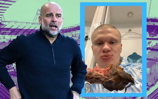 Pep Guardiola, Erling Haaland