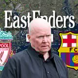 Phil Mitchell, Liverpool vs Barcelona