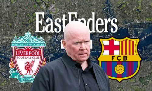 Phil Mitchell, Liverpool vs Barcelona