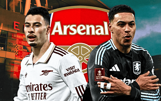Gabriel Martinelli, Morgan Rogers, Arsenal