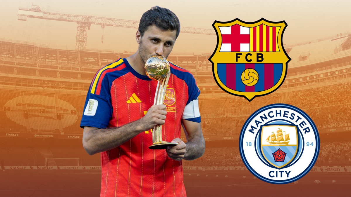 Rodri Barcelona Man City
