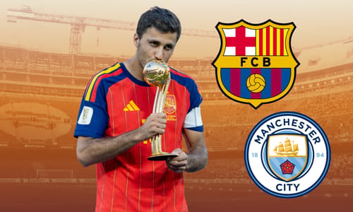 Rodri Barcelona Man City
