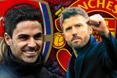 Mikel Arteta, Michael Carrick, Arsenal, Man Utd