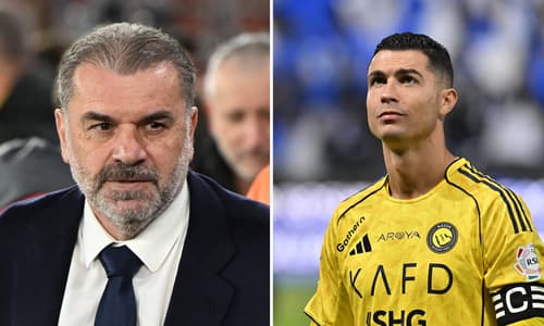 Ange Postecoglou, Cristiano Ronaldo