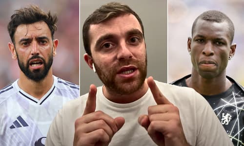 Bruno Fernandes, Fabrizio Romano, Nicolas Jackson