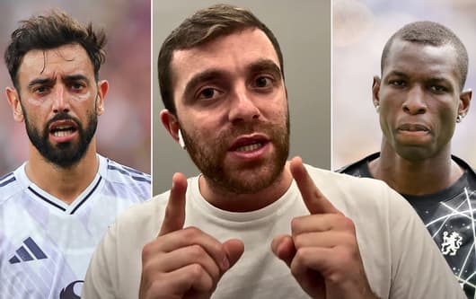 Bruno Fernandes, Fabrizio Romano, Nicolas Jackson