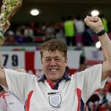 Andy Milne, England fan