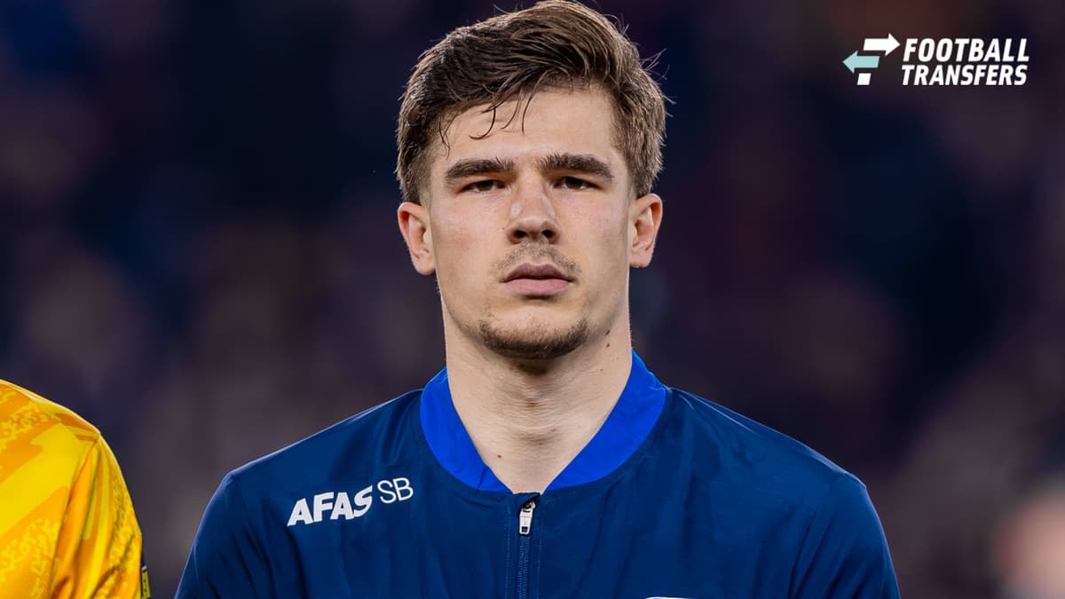 SPARTA PRAHA - AZ ALKMAAR Wouter Goes of Alkmaar during the 2 nd leg Round of 16 of UEFA Conference league football match between AC Sparta Prague and AZ Alkmaar. Prague, Czechia, March 19, 2026. Photo by Branislav Racko Copyright: xx 080A3750