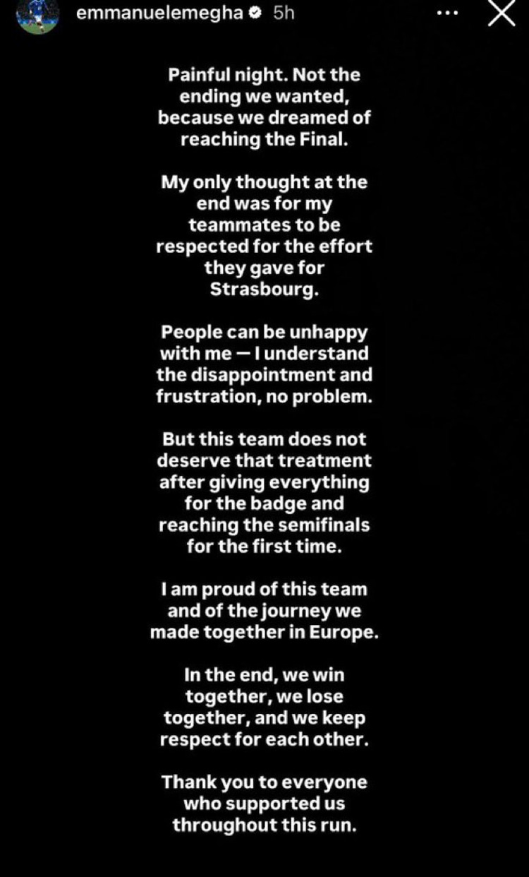 Emmanuel Emegha's apology after Rayo Vallecano incident