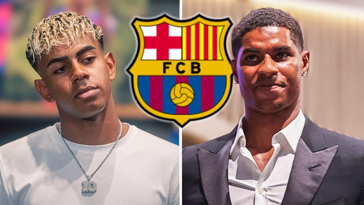 Lamine Yamal, Marcus Rashford, Barcelona, 2025/26