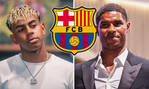 Lamine Yamal, Marcus Rashford, Barcelona, 2025/26