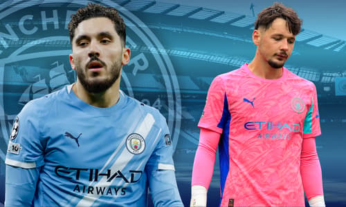 Man City Rayan Cherki James Trafford