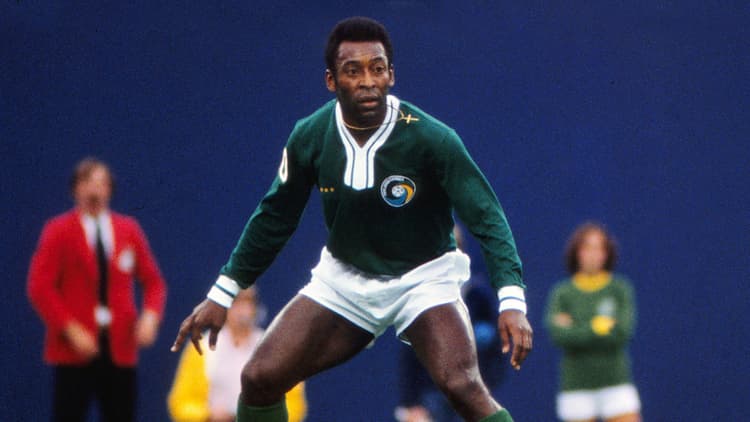 Pele at New York Cosmos