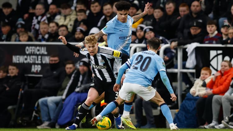 Lewis Hall and Nico O'Reilly could battle each other for Myles Lewis-Skelly's England spot.