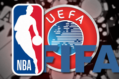 NBA, FIFA, UEFA, gambling