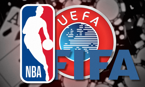 NBA, FIFA, UEFA, gambling