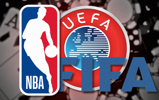 NBA, FIFA, UEFA, gambling