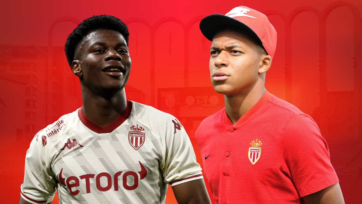 Aurelien Tchouameni, Kylian Mbappe, Monaco