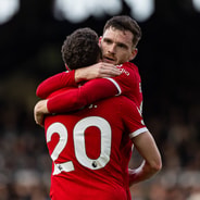 Diogo Jota and Andy Robertson
