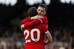 Diogo Jota and Andy Robertson